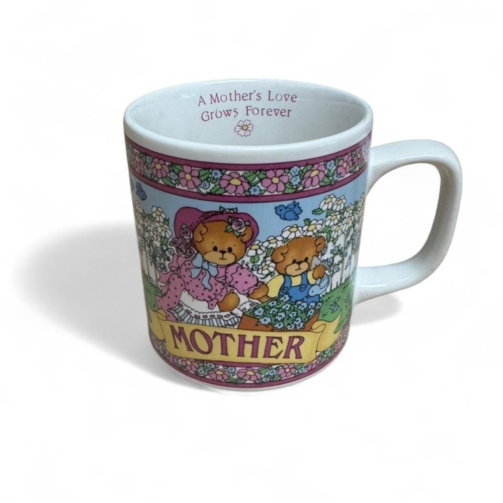 Vintage‎ Lucy and Me Mother's Day Mug 1990 Bear Mug Gift Retro Morher's Love